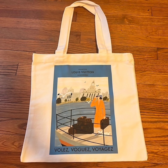 Louis Vuitton tote.